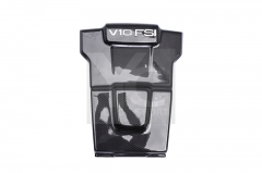 2014-2015 R8 V8 V10 Coupe & Spyder Engine Cover & Motor Shield Cover with Letters Dry Carbon Fiber