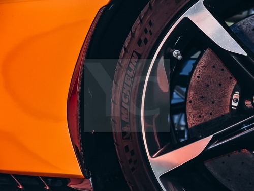 2020-2022 Ferrari SF90 OEM Style Front Bumper Side Garnish Dry Carbon Fiber