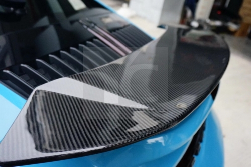 2019-2022 Porsche 911 992.1 Carrera & S & 4 & 4S Turbo-S-Conversion Rear Wing Dry Carbon Fiber