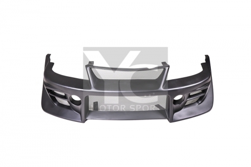Fiber Glass FRP DAMD Style Front Bumper  Fit For 1998-2000 Mitsubishi Evolution 5 6  DAMD Style