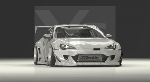 2012-2016 GT86 FT86 ZN6 FRS BRZ ZC6 GRD PD RB V3 Style Wide Body Kit incl. Front Lip, Fender Flare, Side Skirts, Rear Lip & Wing