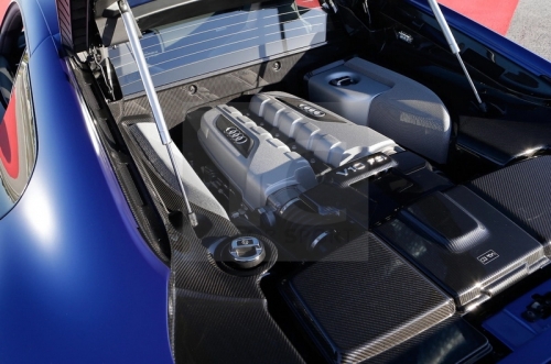 2014-2015 R8 V8 V10 Coupe & Spyder Engine Cover & Motor Shield Cover w/ Letters