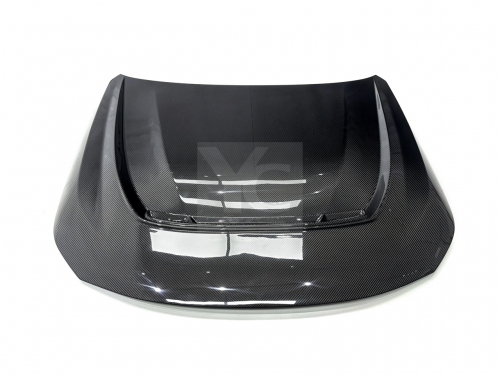 Car-Styling Dry Carbon Fiber DCF APN Style Hood Engine Cover Bonnet Fit For 2023-2024 BMW G87 M2